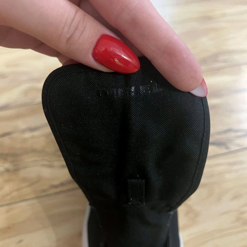 Diesel women's sneakers like new, size 39, black