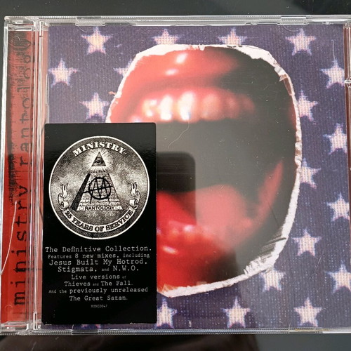 Ministry Rantology CD like new, metal