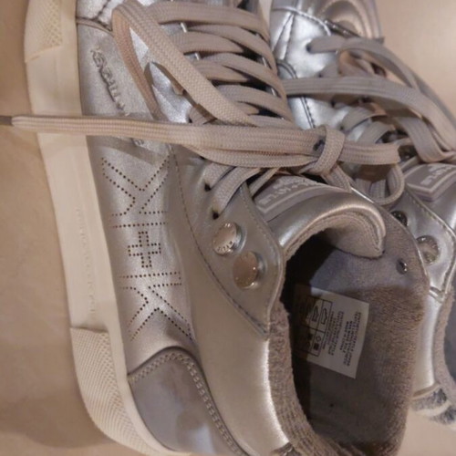 Kendall and Kylie women's shoes used, silver, size 39