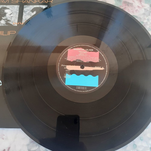Passages LP used by Ravi Shankar and Philip Glass