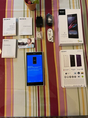 Sony Xperia Z Ultra C6833 smartphone σαν καινούργιο, άσπρο, 16GB, Android
