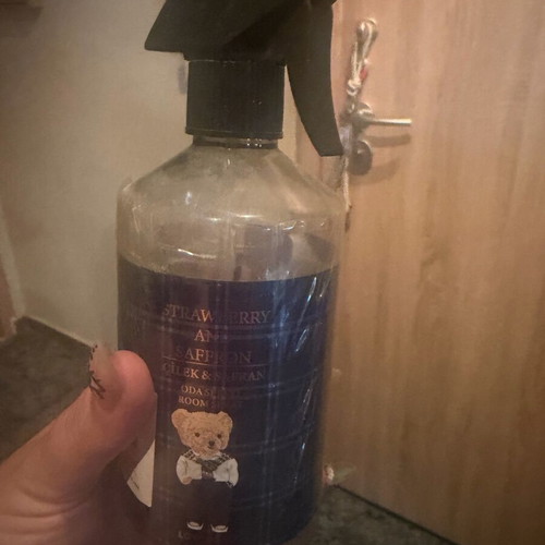 Fabric fragrance used with ample quantity