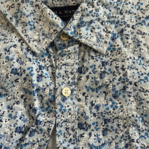 Zara men's shirt like new, multicolor, size L
