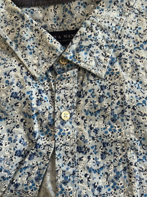 Zara men's shirt like new, multicolor, size L