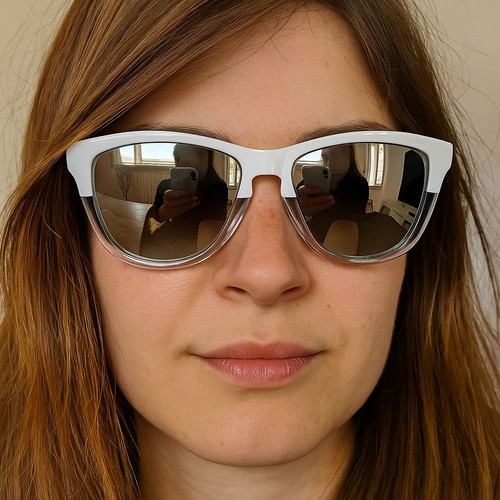 Hawkers One polarized sunglasses like new, white unisex