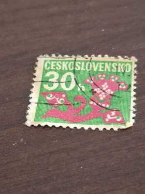 Collectible stamp used