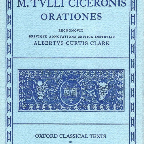 M. Tulli Ciceronis Orationes new