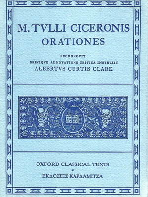 M. Tulli Ciceronis Orationes new