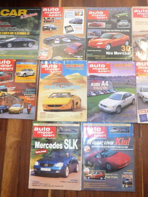 Auto Motor Sport magazines like new, pack of 10 from the 90s
