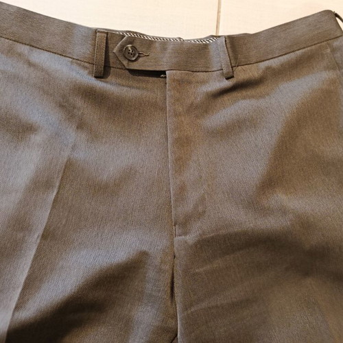 Marks & Spencer Tailoring men's fabric pants crease resistant gray size W32 L31 like new