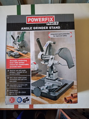 Powerfix Profi+ Angle Grinder Stand for 115/125 mm Discs new