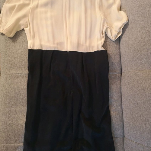 Silk dress Estel Collection used, black, size 2