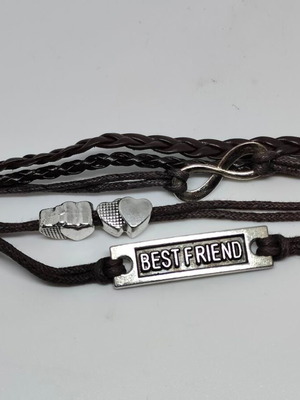 Friendship bracelet multilayer with messages like new