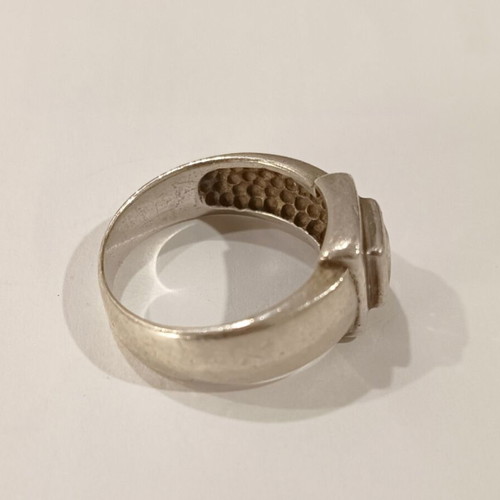 Silver ring 925 used, size 14 or 54