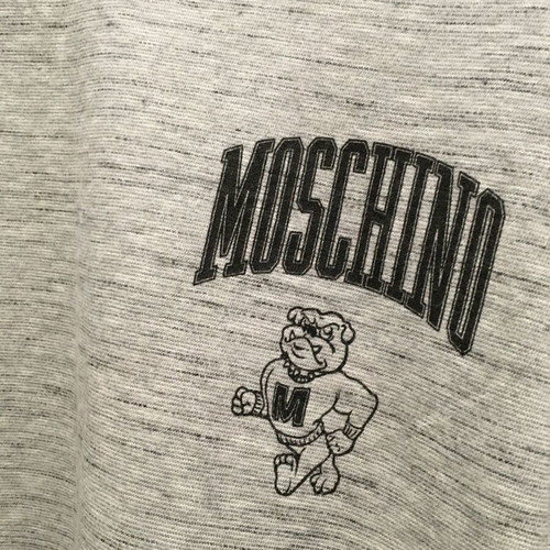 Moschino Couture Milano Authentic Men T-shirt like new, gray