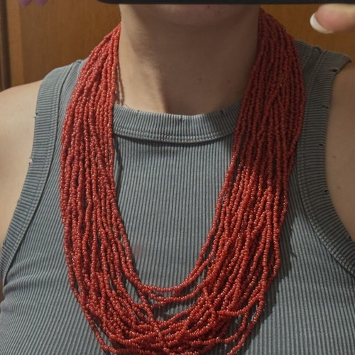 Vintage coral necklace