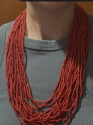Vintage coral necklace
