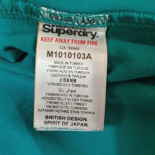 Superdry T-shirt used, size M