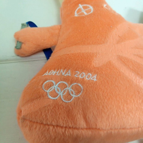 Athens 2004 Olympic Games souvenir doll like new, 30 cm height