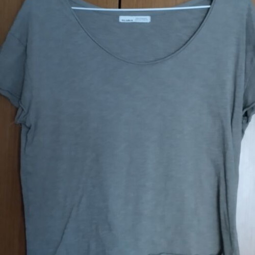 Pull & Bear women's khaki blouse size S like new