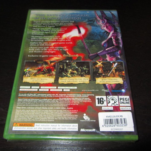 Sacred 2 Fallen Angel Xbox 360 καινούργιο σφραγισμένο