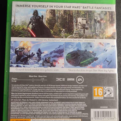 Star Wars Battlefront Xbox One like new