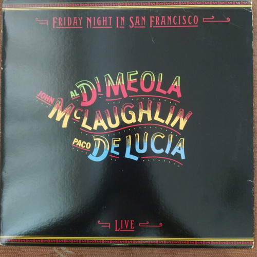 Al Dimeola Paco De Lucia Friday Night In San Francisco LP used