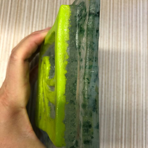 Artistic glass table sculpture from Piltsak Institute Seattle