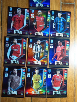 FIFA 365 2025 σετ 10 special κάρτες Titan καινούργιο