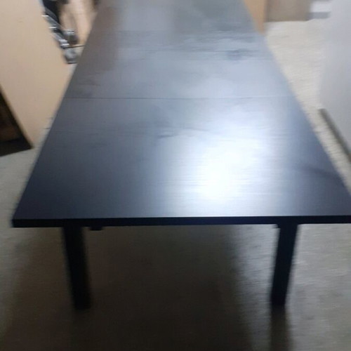 Table used 220x84x14x74 cm with 2 leaves of 40 cm