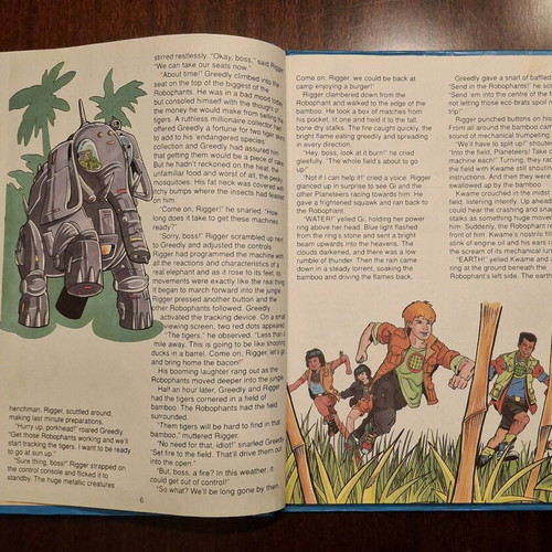 Captain Planet Annual 1993 and Power Book set like new