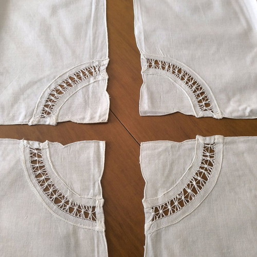 Handmade Cutwork Set like new