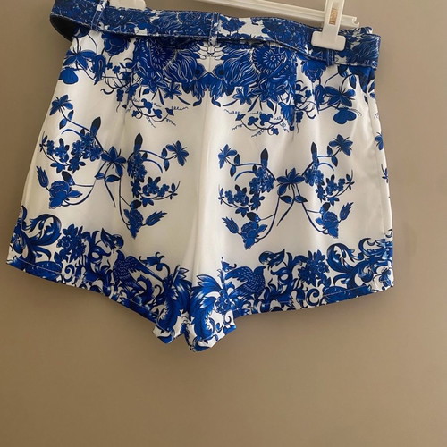 Serendipity shorts used, size medium, white and blue