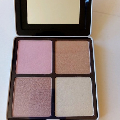 Bh cosmetics Nude Rose Highlight palette 4-color highlighter new