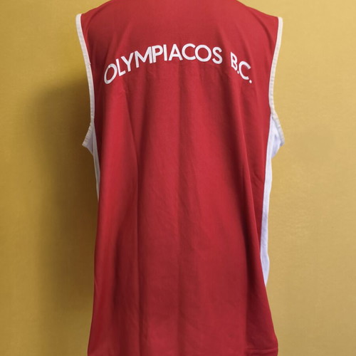 Olympiacos Coaching Jersey 2XL 2015 Season with Signatures like new