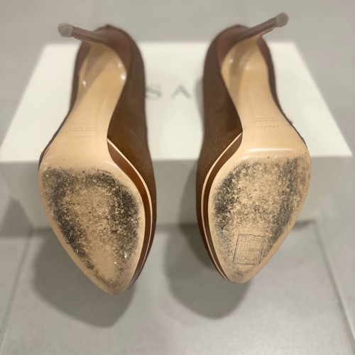 Casadei pony skin pumps like new, size 38, brown