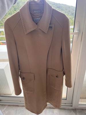 Sportmax by Max Mara Group coat used, camel wool, size M