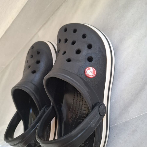 Crocs children's clogs, dark grey-black, size 33-34