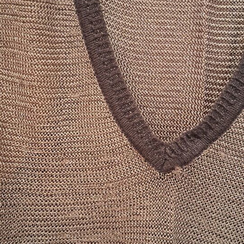 Tommy Hilfiger knitted silver vest used