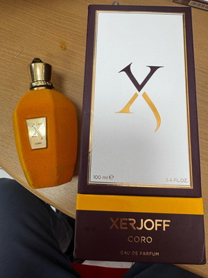 Xerjoff Coro original, έχει χρησιμοποιηθεί το πολύ 10 ml