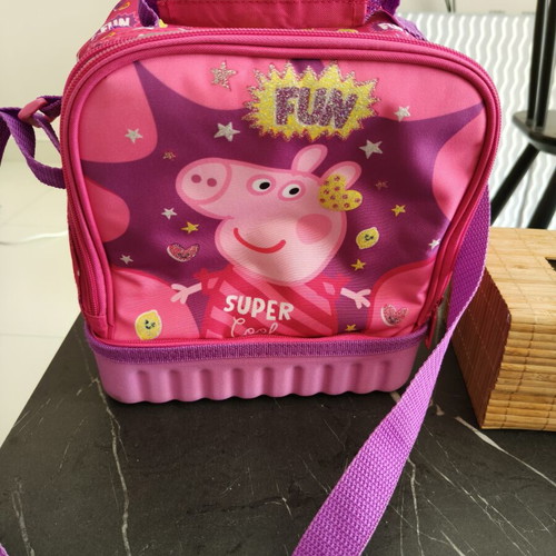 Peppa Pig insulated lunch bag 24x12x20 cm