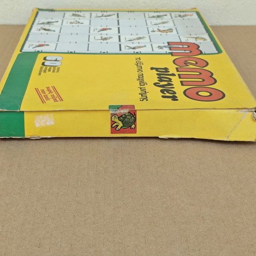 Memo Player board game used, memory game with 60 cards