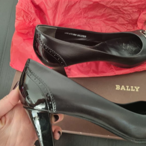 Bally pumps used, black, size 40