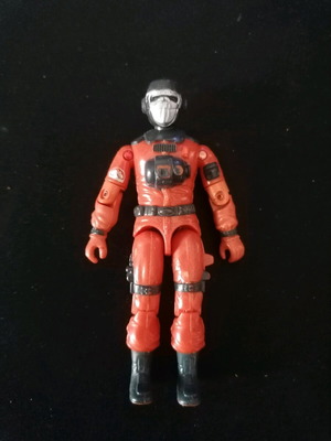 Gi Joe Barbecue figure used with tight joints