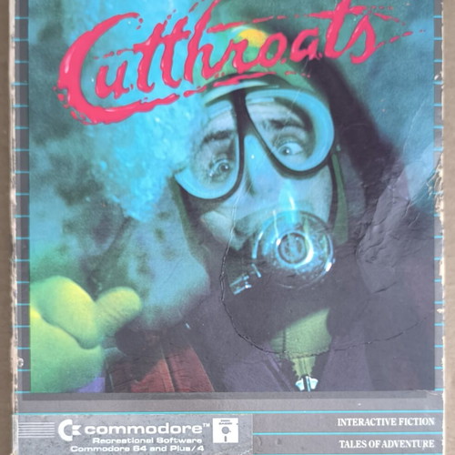 Cutthroats (Infocom) Commodore Disk used