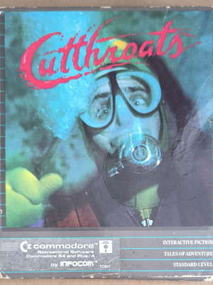 Cutthroats (Infocom) Commodore Disk used