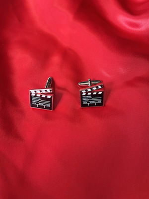 Cinema Clapboard Cufflinks by Octopus new