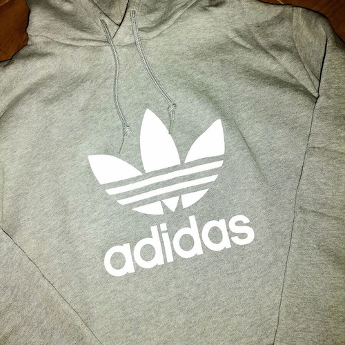 Adidas Originals hoodie Medium grey like new