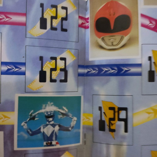 Power Rangers collectible album by Carousel used