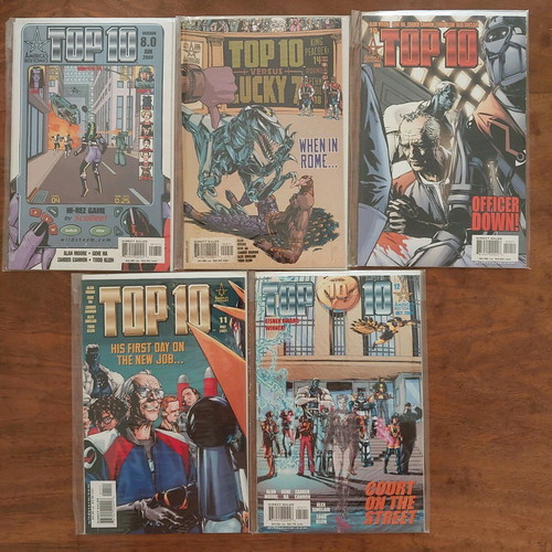 Top10 issues 8-12 like new, set of 5